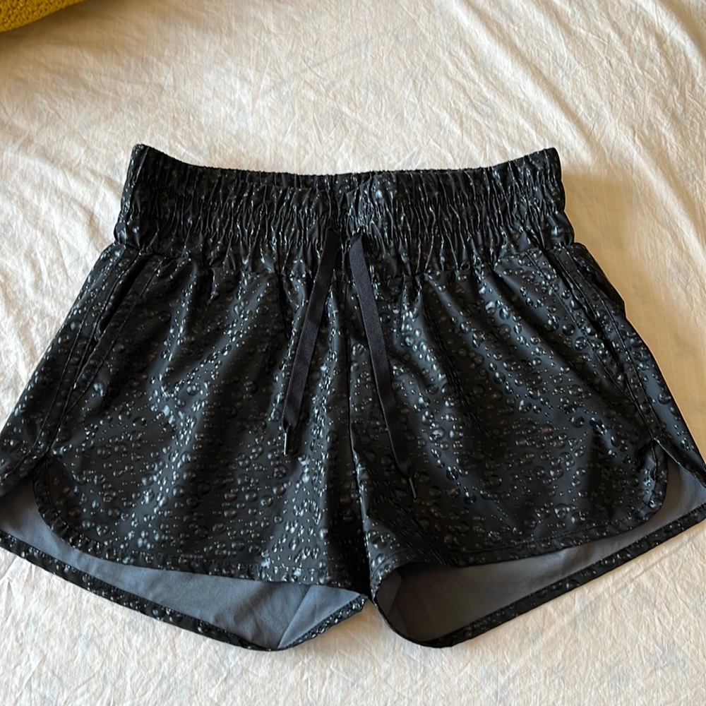 Zyia Black Bubble Bomber Shorts
